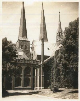Lübeck, Domkirche : Anblick des Lübecker Doms