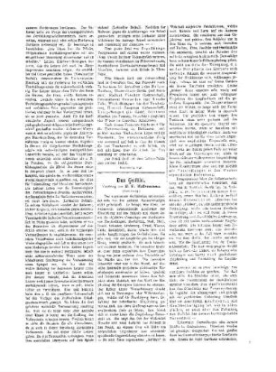 Das Gefühl : (Fortsetzung) ; (Fortsetzung folgt)