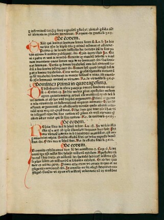 7r-12r, Dominica prima in quadragesima... - In Penthecoste. De eodem