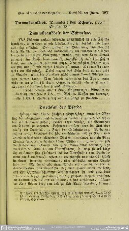 Durchfall der Pferde
