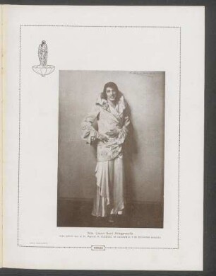 [Fotografía de] Srta. Laura Gard Artagaveytia