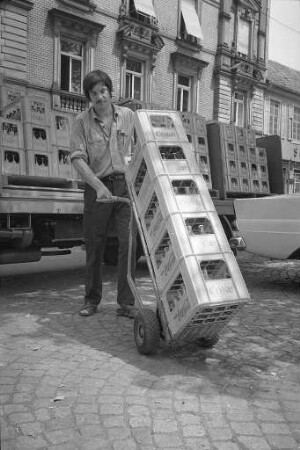 Getränkekonsum im heißen Sommer 1972
