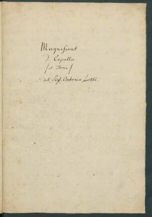 Magnificat; Coro; 5. Ton