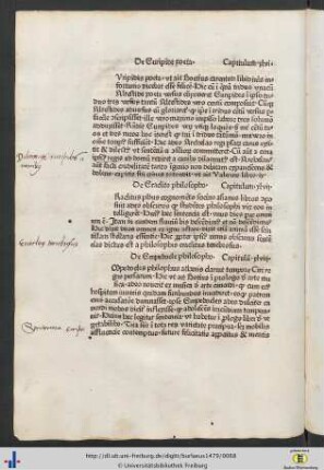 De Eraclito et Empedocle philosophis