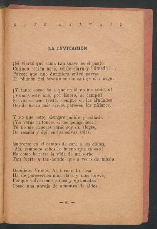 La invitación