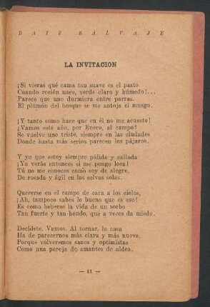 La invitación