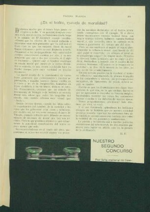 Nuestro segundo concurso