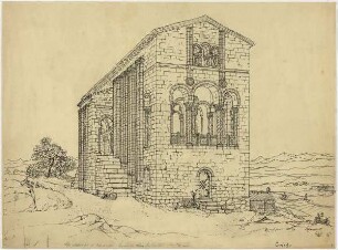 Sta. Maria de Naranco zu Oviedo, Gesamtgebäude