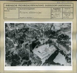 Mülheim a. d. Ruhr, Stadtkern, Kirchenhügel