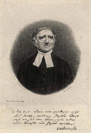 Bildnis von Erasmus Carsten Bahnson (1794-1878)