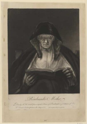 Bildnis der Neeltgen Willemsdr. van Rijn (Rembrandt´s Mother)