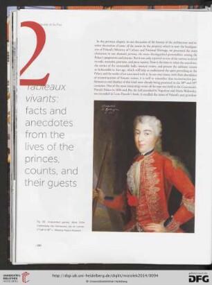 2.Tableaux vivants: facts and anecdotes from the lives of the princes, counts, and their guests