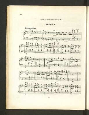 Die Friedfertige. Redowa.