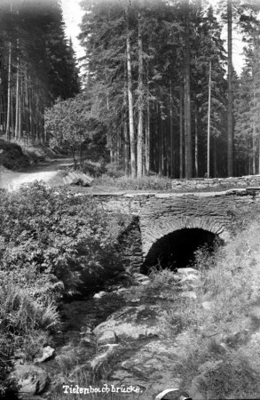 Alte Schmalzgrubner Straße - Brücke über die Tiefenbach Nähe Meilerweg