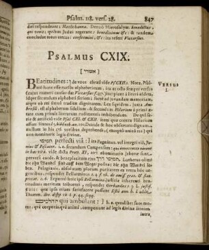 Psalmus CXIX.