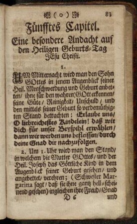 Fünfftes Capitel.