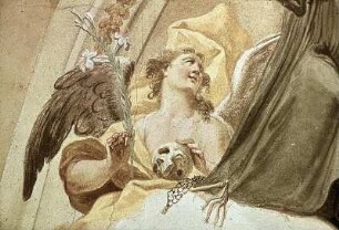 Mittelbild: Verherrlichung des heiligen Ulrich