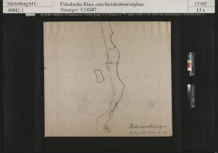 Teil der Flur Zwickau, Bodensenkungen vom Frühjahr 1931 bis zum Frühjahr 1932