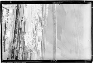 Me Gesamt, Rundblick vom Kamin Bau Me 203 Dampfkesselhaus, Me 111 Zentralstation für Kohlen- und Koksförderanlage, Me 313 Schalthaus