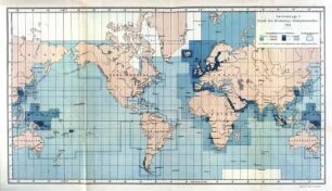 Kartenbeilage 2. Stand des Deutschen Seekartenwerkes 1911