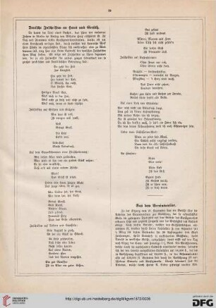 Deutsche Inschriften an Haus und Geräth