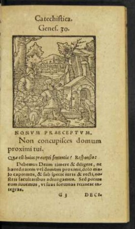 Nonum Praeceptum.