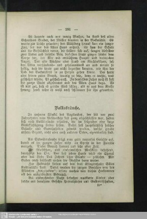Volksbräuche