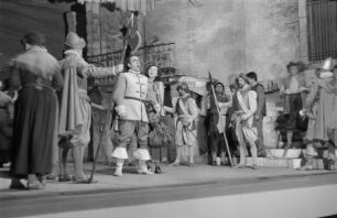 Szenenbilder aus "Bolero" von E. Schmidt, Metropol-Theater 1952