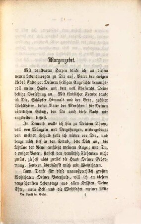 Der Christ im Gebete : ein Gebet- und Erbauungsbuch für wahre katholische Christen