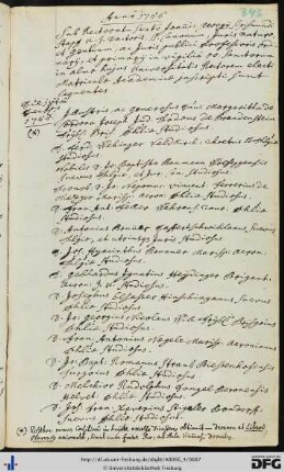 [fol. 343] Rektorat Johann Georg Sigmund Stapf 1755/56