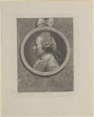 Bildnis des J. A Hiller
