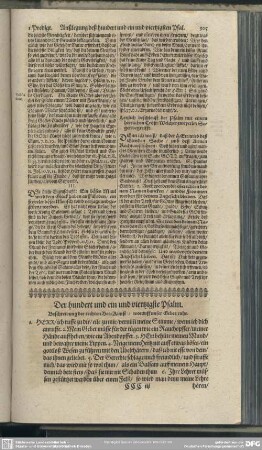 Die Predigten über den hundert und ein und viertzigsten Psalm
