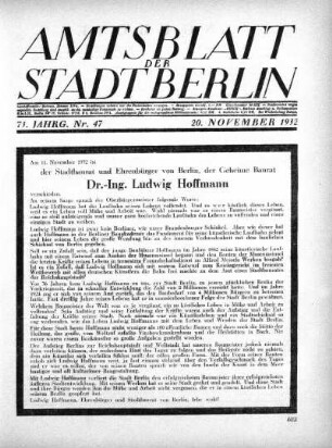 1932,47: Nr. 47, 20. November 1932