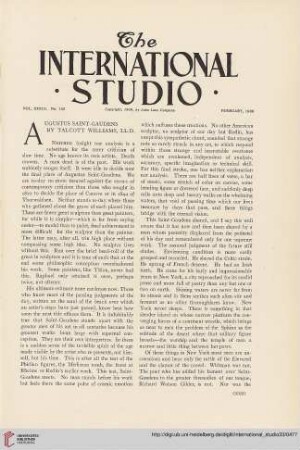 The International Studio February, 1908)