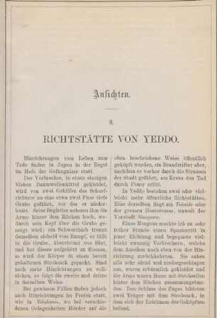 9. Richtstätte von Yeddo