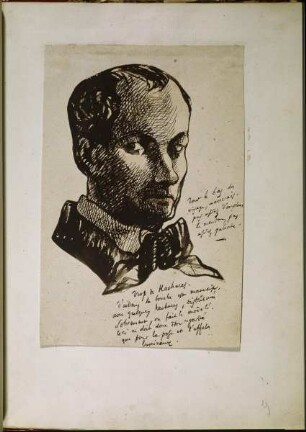 Charles Baudelaire, Selbstporträt