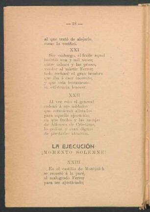 La ejecución - ¡Momento solemne!