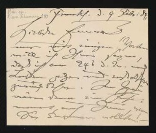 Brief an Emma Brandes : 09.02.1884