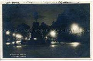 Unter den Linden bei Nacht