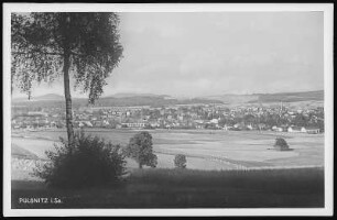 Pulsnitz. Blick auf Pulsnitz