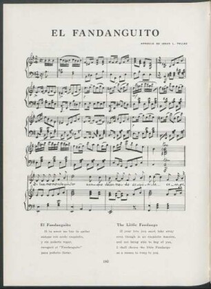 El fandanguito - [Notas musicales]