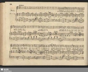 No. 5 Aria: Vedrai carino se sei buonino / Wenn du fein fromm bist