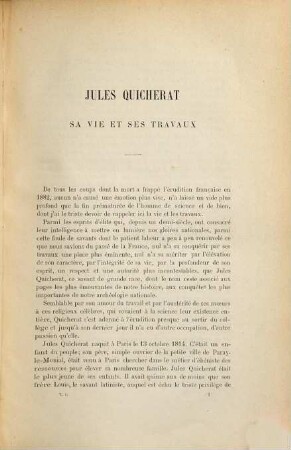 Mélanges d'Archéologie et d'Histoire, I