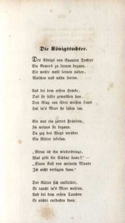 Die Königstochter.