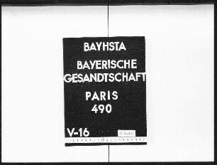 Die Übersendung von Verbandzeug und Wäsche für die Verwundeten in Gaeta durch Königin Marie, Prinzessin Auguste, Gemahlin des Prinzen Luitpold von Bayern und Herzogin Ludovika, Gemahlin des Herzogs Maximilian in Bayern