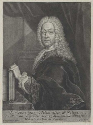 Bildnis des Sebastiano Widtmaisser a Weitenau