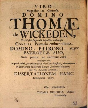 Georgi[i] Heinrici Goetzi[i], D. Superint. Lubecensis, Dissertatio Theologica De Magistris Puellarum, Vel Mägdlein Schulmeisterinnen