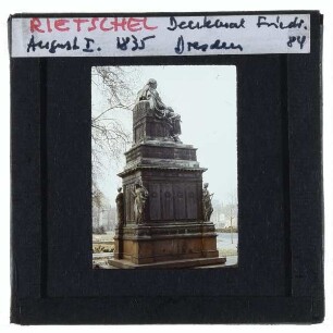 Dresden, Rietschel, Friedrich August I.-Denkmal