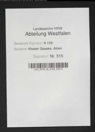 Verzeichnis der dem Präsenzienamt zu liefernden Kornpächte.