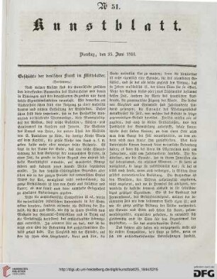 Nr. 51 - 60 (25. Juni 1844 - 25. Juli 1844)